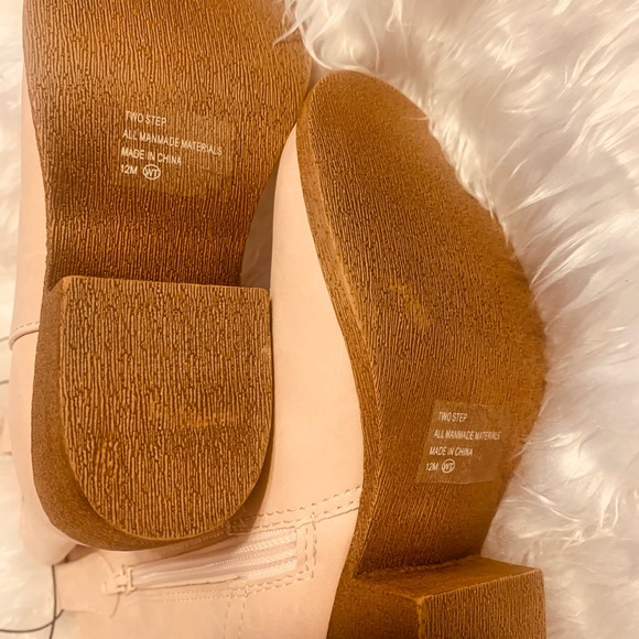 Pop two step plush smooth girls boots 12m - Picture 6 of 6